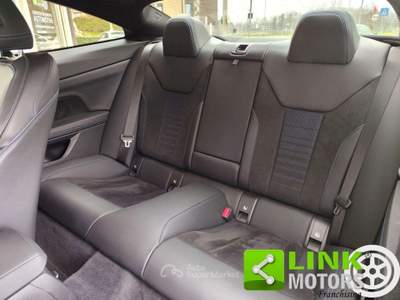 BMW Serie 4 420d 420 d 48V Coupé Msport GARANZIA INCLUSA Grigio usata Molteno