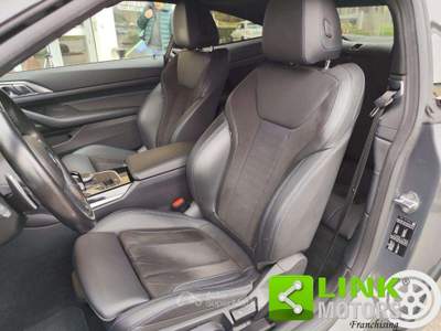 BMW Serie 4 420d 420 d 48V Coupé Msport GARANZIA INCLUSA Grigio usata Molteno