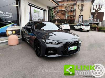 BMW Serie 4 420d 420 d 48V Coupé Msport GARANZIA INCLUSA Grigio usata Molteno