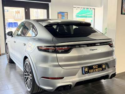 Porsche Cayenne Coupe 3.0 e-hybrid sportdesign Argento usata Curti