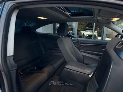 BMW Serie 4 420d 420 420d Coupé Luxury Blu/Azzurro usata Prato