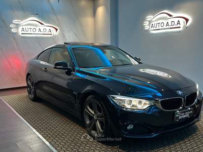 BMW Serie 4 420d 420 420d Coupé Luxury Blu/Azzurro usata Prato