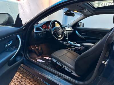 BMW Serie 4 420d 420 420d Coupé Luxury Blu/Azzurro usata Prato