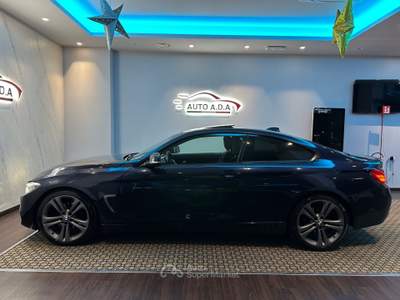BMW Serie 4 420d 420 420d Coupé Luxury Blu/Azzurro usata Prato