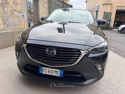 Mazda CX-3 CX-3 1.5d Exceed awd 105cv Nero usata Genova