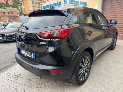 Mazda CX-3 CX-3 1.5d Exceed awd 105cv Nero usata Genova