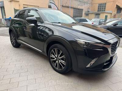 Mazda CX-3 CX-3 1.5d Exceed awd 105cv Nero usata Genova