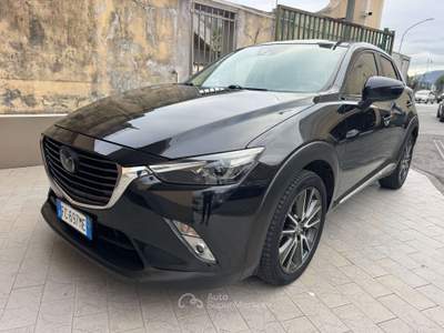 Mazda CX-3 CX-3 1.5d Exceed awd 105cv Nero usata Genova