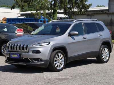 Jeep Cherokee 2.0 Mjt II 170CV 4WD Active Drive II Limited Argento usata Besozzo
