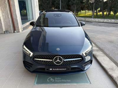 Mercedes-Benz Classe A d Automatic Premium Sedan TETTO-PACK NIGHT Blu/Azzurro usata Carovigno
