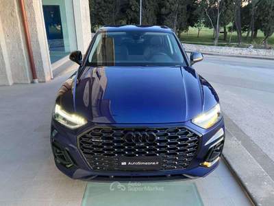 Audi Q5 SPB SPORTBACK 40 TDI quattro S tronic S line. Blu/Azzurro usata Carovigno