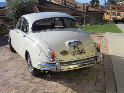 Jaguar MK2 omologata ASI da sempre italiana Bianco usata PESARO