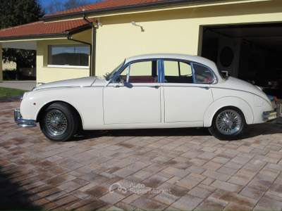 Jaguar MK2 omologata ASI da sempre italiana Bianco usata PESARO