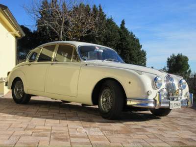 Jaguar MK2 omologata ASI da sempre italiana Bianco usata PESARO