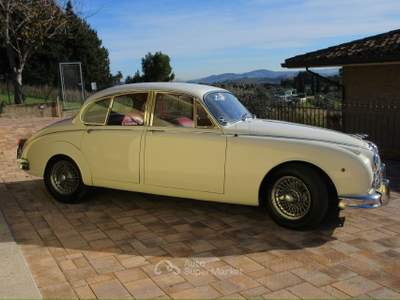 Jaguar MK2 omologata ASI da sempre italiana Bianco usata PESARO