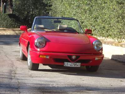 Alfa Romeo Spider Ultima Alfa Romeo costruita a carburatori Rosso usata PESARO