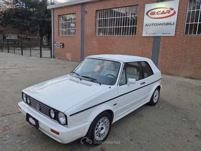 Volkswagen Golf Cabriolet 1800 3 porte Champ 110cv Karmann Bianco usata Robassomero