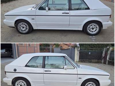 Volkswagen Golf Cabriolet 1800 3 porte Champ 110cv Karmann Bianco usata Robassomero