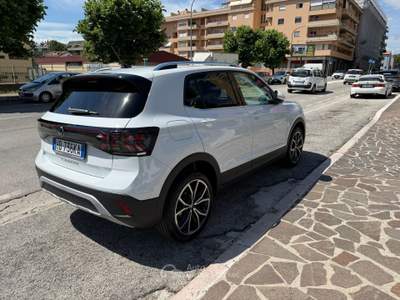 Volkswagen T-Cross GARANTITA VW 01/2030, VALIDA CON FINANZIAMENTO Bianco usata Giulianova
