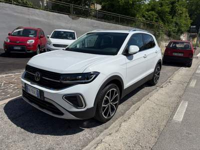 Volkswagen T-Cross GARANTITA VW 01/2030, VALIDA CON FINANZIAMENTO Bianco usata Giulianova
