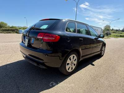 Audi A3 Ok Neopatentato, Gancio Traino Audi, sensori, sedili riscaldati Nero usata Farnese
