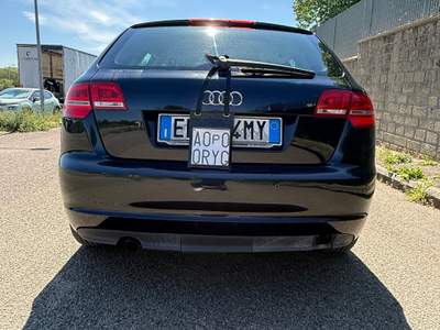 Audi A3 Ok Neopatentato, Gancio Traino Audi, sensori, sedili riscaldati Nero usata Farnese