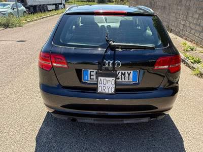 Audi A3 Ok Neopatentato, Gancio Traino Audi, sensori, sedili riscaldati Nero usata Farnese