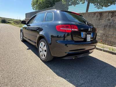Audi A3 Ok Neopatentato, Gancio Traino Audi, sensori, sedili riscaldati Nero usata Farnese