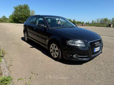 Audi A3 Ok Neopatentato, Gancio Traino Audi, sensori, sedili riscaldati Nero usata Farnese