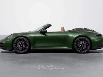 Porsche 911 Cabrio 4S 480cv_Arrivo Luglio_Sed. Ventilati_Lift anteriore Verde usata Grandate