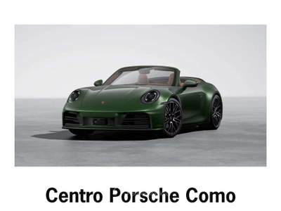 Porsche 911 Cabrio 4S 480cv_Arrivo Luglio_Sed. Ventilati_Lift anteriore Verde usata Grandate Porsche 911 Cabrio 4S 480cv_Arrivo Luglio_Sed. Ventilati_Lift anteriore Verde usata Grandate