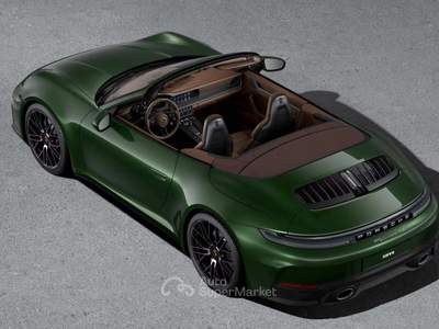 Porsche 911 Cabrio 4S 480cv_Arrivo Luglio_Sed. Ventilati_Lift anteriore Verde usata Grandate