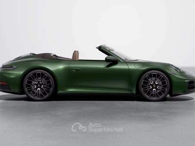 Porsche 911 Cabrio 4S 480cv_Arrivo Luglio_Sed. Ventilati_Lift anteriore Verde usata Grandate