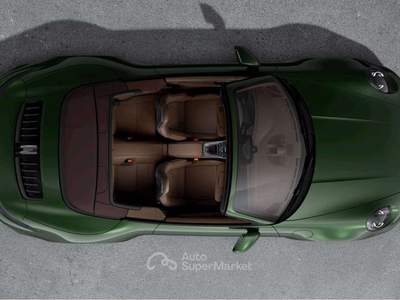 Porsche 911 Cabrio 4S 480cv_Arrivo Luglio_Sed. Ventilati_Lift anteriore Verde usata Grandate