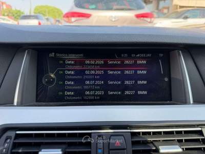 BMW Serie 5 520d 520 d Touring xDrive Luxury SERVICE COMPLETO BMW Grigio usata San Donà di Piave