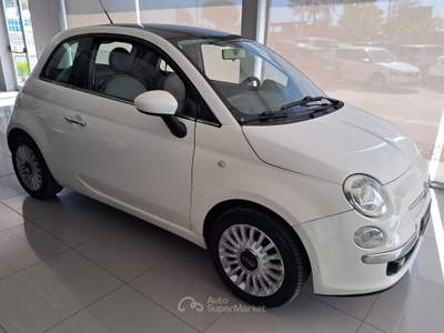 Fiat 500 1.2 Lounge ottima x neopatentati 2009 Bianco usata Parete