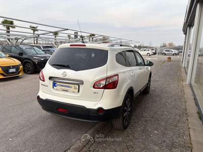 Nissan Qashqai 2 N-TEC 2.0 dCi 4WD Aut. 7 posti Bianco usata Bagnaria Arsa