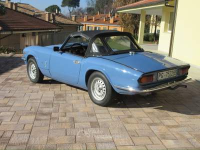 Triumph Spitfire completa di hard top Blu/Azzurro usata PESARO