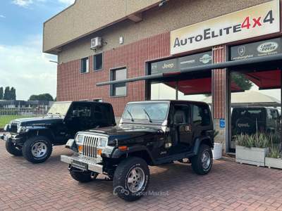 Jeep Wrangler HIG OUTPUT 4.0 BENZ ISCRITTA ASI Nero usata Rovello Porro