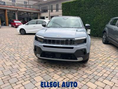 Jeep Avenger 1.2 Turbo 110 CV MHEV Summit KM 0 Nero usata CASTELLO DI ANNONE