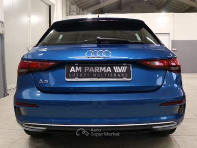 Audi A3 SPB 35 TDI S tronic Business Advanced Blu/Azzurro usata Parma