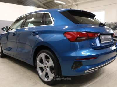 Audi A3 SPB 35 TDI S tronic Business Advanced Blu/Azzurro usata Parma