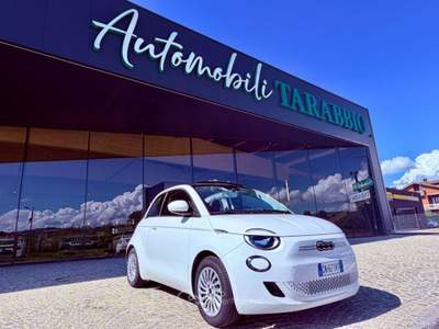 Fiat 500 Cabrio 42 kWh= 350 KM - 118CV - PROMO FINANZIAMENT Bianco usata Castagnole delle Lanze