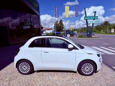 Fiat 500 Cabrio 42 kWh= 350 KM - 118CV - PROMO FINANZIAMENT Bianco usata Castagnole delle Lanze