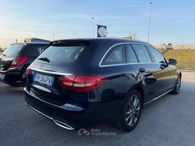 Mercedes-Benz Classe C d S.W. Auto Sport Blu/Azzurro usata Buttrio
