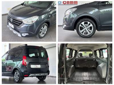 Dacia Dokker 1.5 dci 90cv S&amp;S STEPWAY E6 FL N1 AUTOCARRO Grigio usata Cesano Maderno