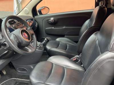Fiat 500C 500C 1.2 LOUNGE KM. 48.300 PELLE FRAU Blu/Azzurro usata Monza