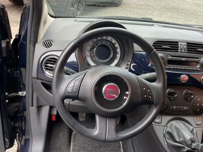 Fiat 500C 500C 1.2 LOUNGE KM. 48.300 PELLE FRAU Blu/Azzurro usata Monza