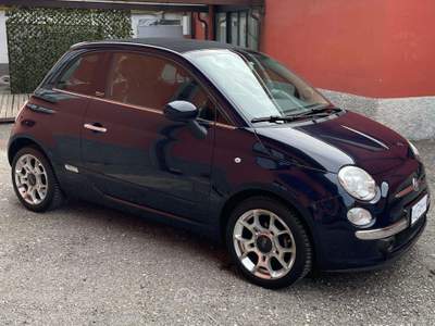 Fiat 500C 500C 1.2 LOUNGE KM. 48.300 PELLE FRAU Blu/Azzurro usata Monza