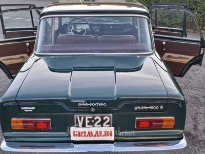 Alfa Romeo Giulietta 1.300 RESTAURATA TARGHE VENEZIA Verde usata Vigevano